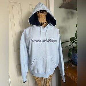 Vintage Y2K Breckenridge Colorado Light Blue Hoodie Women’s Large